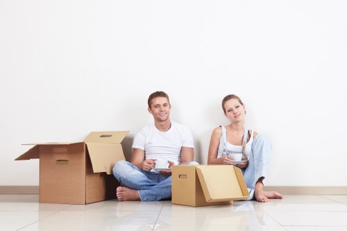 Selection of moving cartons and packing supplies for local homes and businesses in Lee