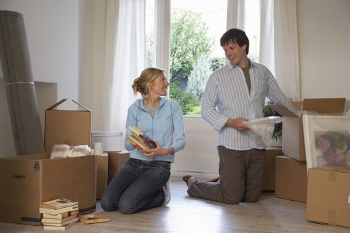 Furniture removals in Lee for residential moving with protective wrapping