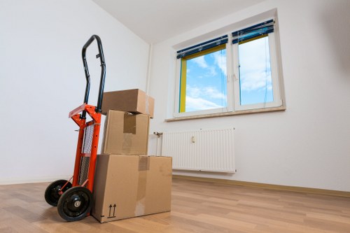 Storage and moving services offered by removal companies in Lee
